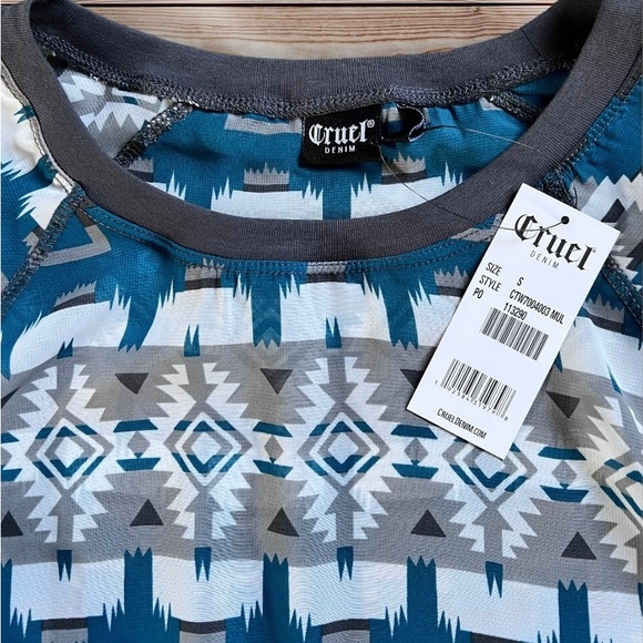 Cruel Girl L/S sheer top size S - Picture 2 of 5